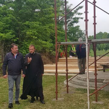 Nastavak gradnje hrama Svetog Pantelemona u Krajišniku