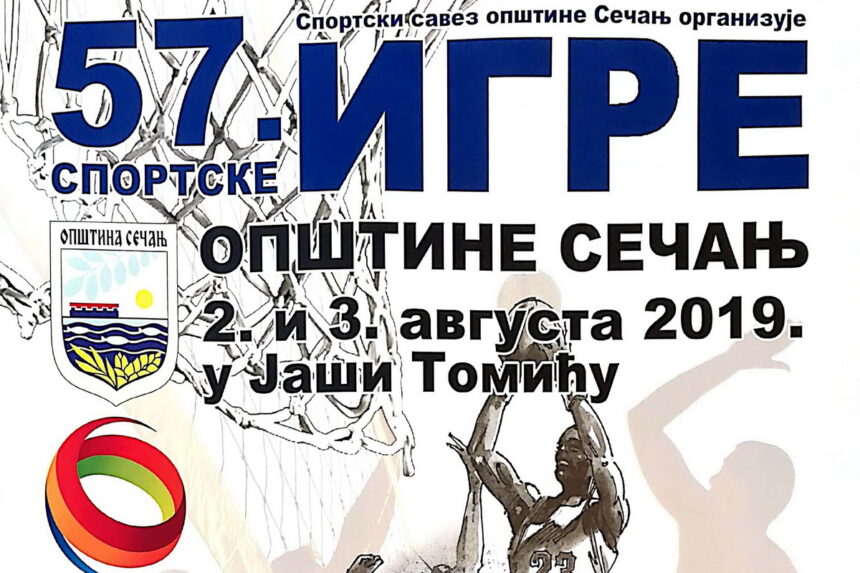 57. Sportske igre opštine Sečanj u Jaši Tomić
