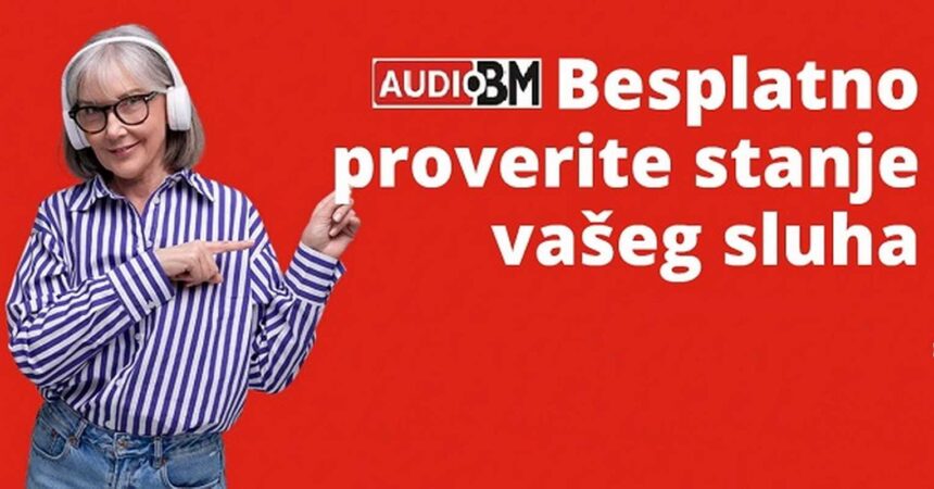 BESPLATNI PREGLED SLUHA U DOMU ZDRAVLJA SEČANJ