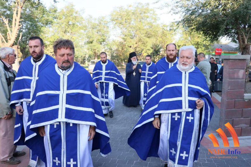 Vladika banatski Nikanor u Banatskom Višnjićevu