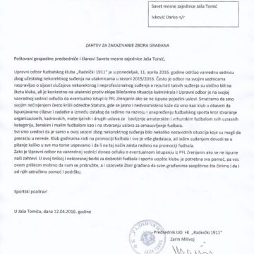 Više ne može tako!