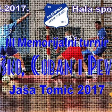III Memorijalni turnir „Boško, Coban i Pevac“