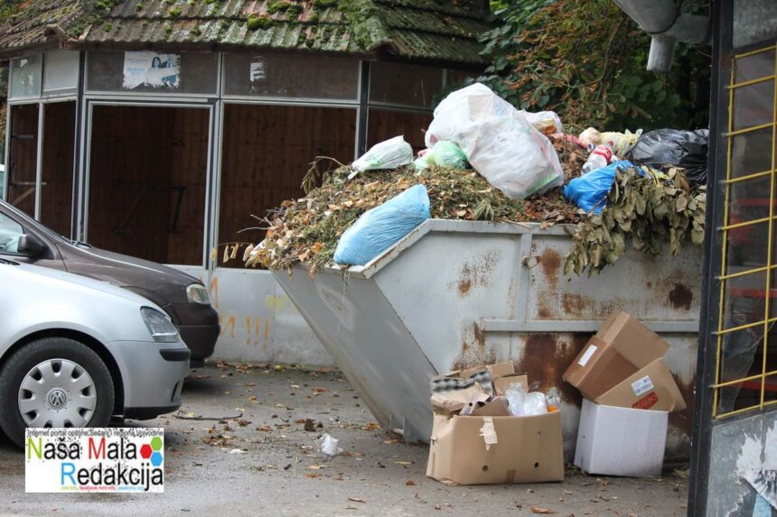 Iznošenje smeća za novembar 2015