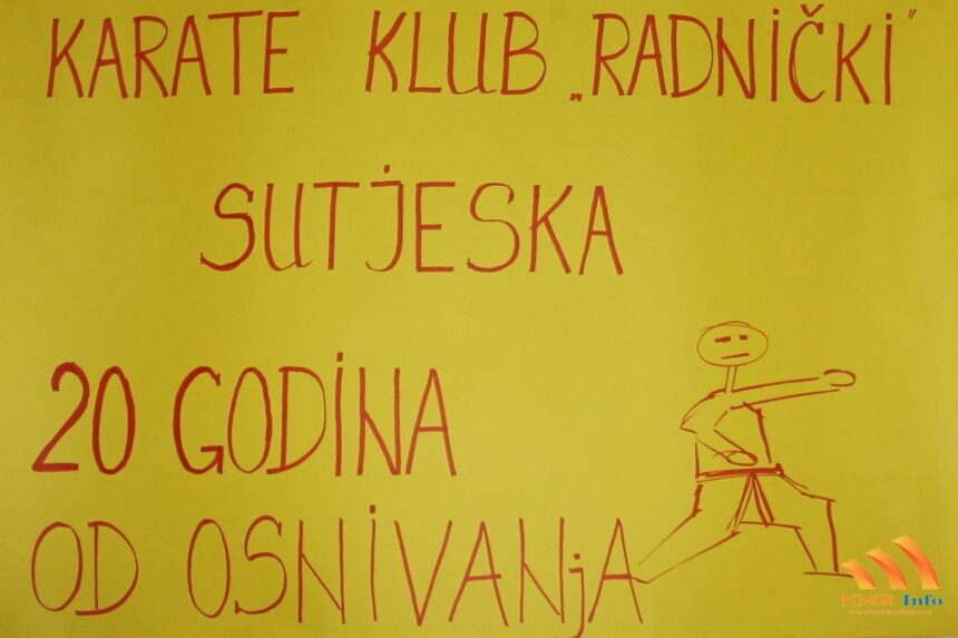 20 godina karate kluba „Radnički“ iz Sutjeske