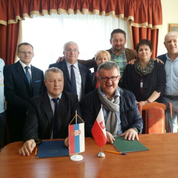 Saradnja opština Labowo i Sečanj