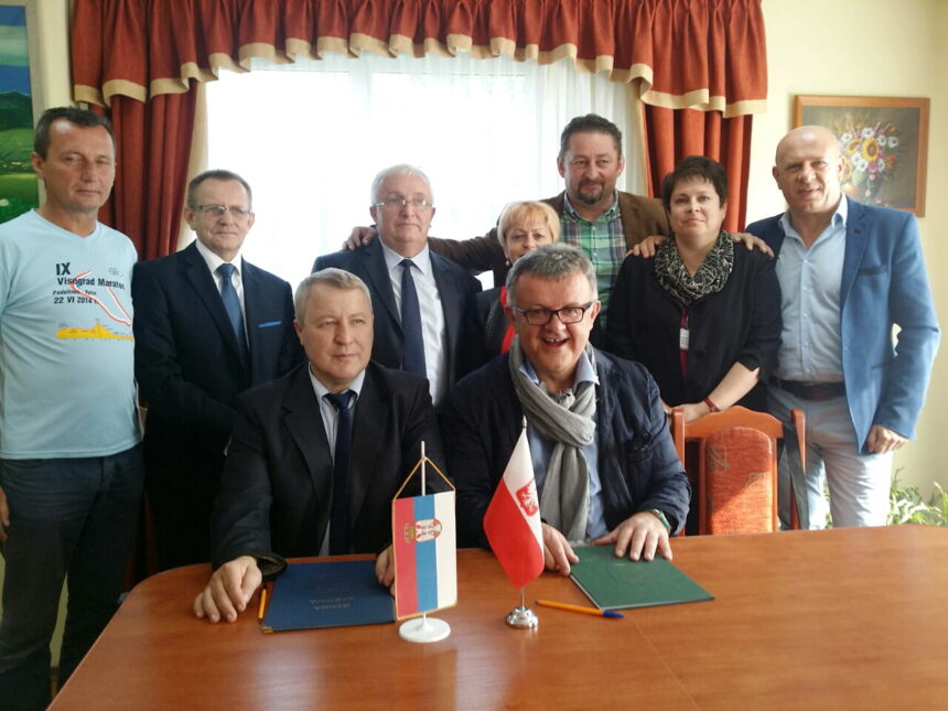 Saradnja opština Labowo i Sečanj