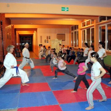 Mladi sutješčanski karatisti trenirali sa majstorom crnog pojasa – Liviusom Bundom