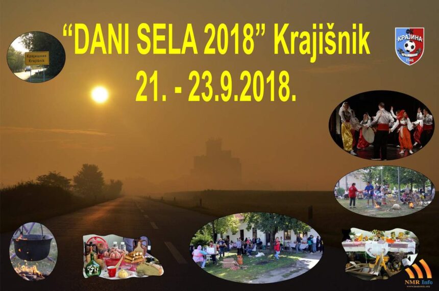 KULTURNO SPORTSKA MANIFESTACIJA „DANI SELA 2018“ KRAJIŠNIK