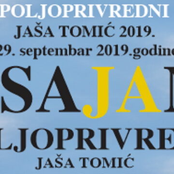 Poziv izlagačima za učešće na 3. Sajmu poljoprivrede u Jaša Tomiću