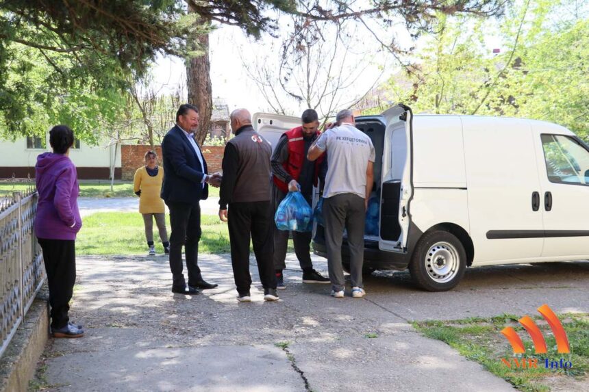 Podeljeni paketi pomoći socijalno ugroženima