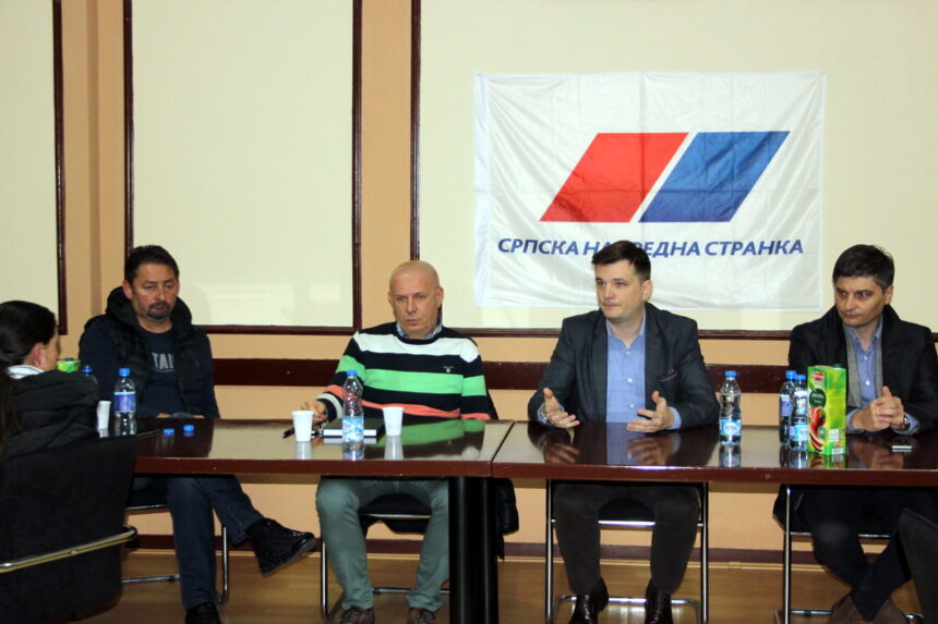 Poseta Milenka Jovanova Opštinskom odboru SNS Sečanj