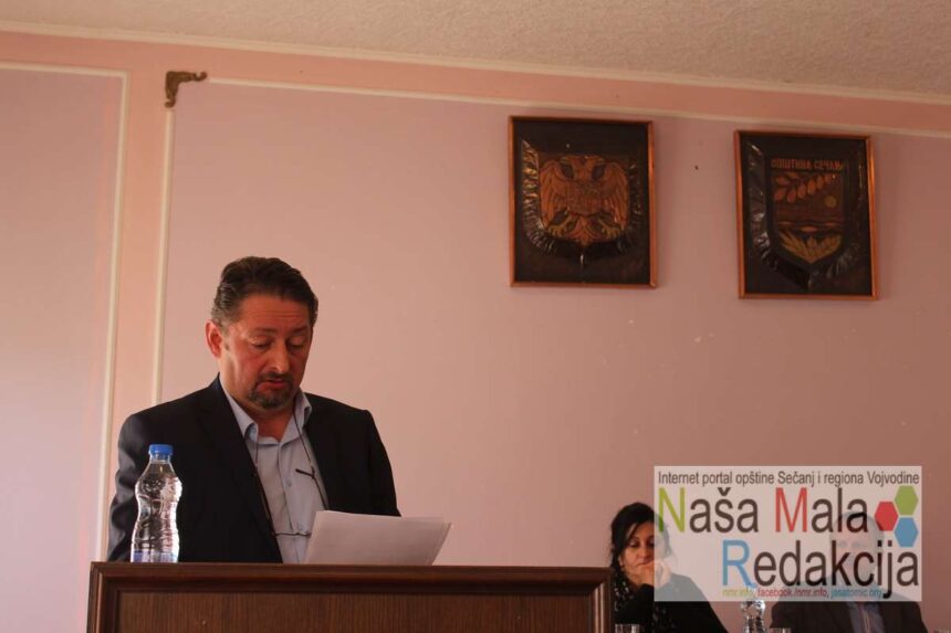 Predrag Peđa Rađenović, novi predsednik opštine Sečanj