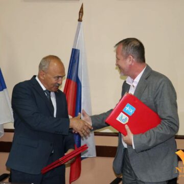 Svečano potpisivanje Povelje i Sporazuma o bratimljenju Grada Azova i opštine Sečanj