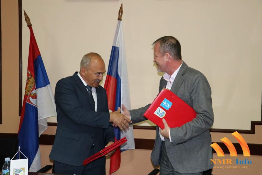 Svečano potpisivanje Povelje i Sporazuma o bratimljenju Grada Azova i opštine Sečanj