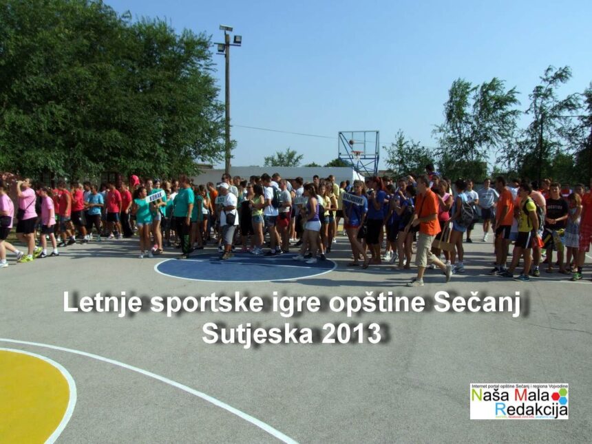 Raspored i satnica letnjih sportskih igara u Sutjesci