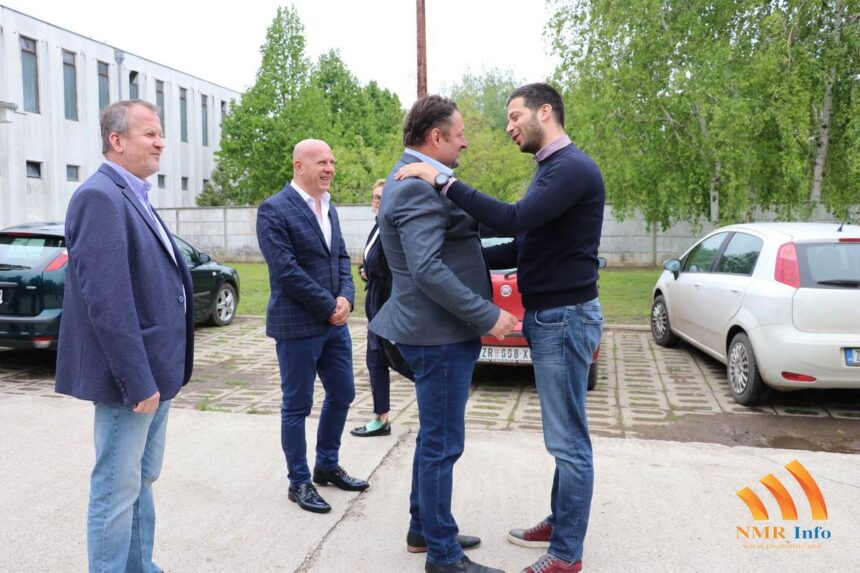 Vanja Udovičić, ministar omladine i sporta posetio Jašu Tomić