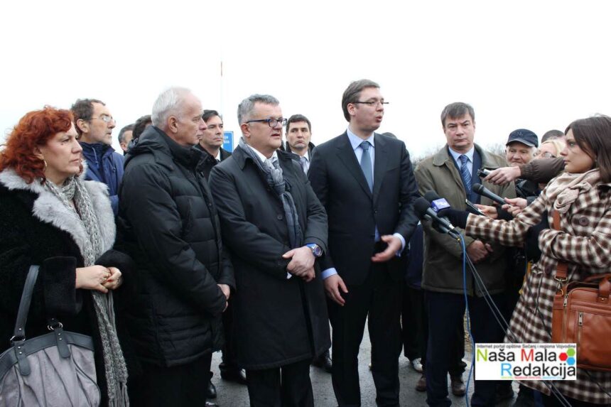 Vucic-127 Konačno otvaranje granice sa Rumunijom kod Jaše Tomića?