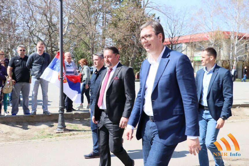 Predsednik Republike Srbije Aleksandar Vučić posetio Sečanj