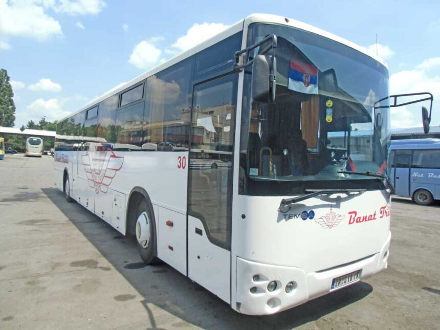 Banat Trans: Red vožnje na teritoriji opštine Sečanj