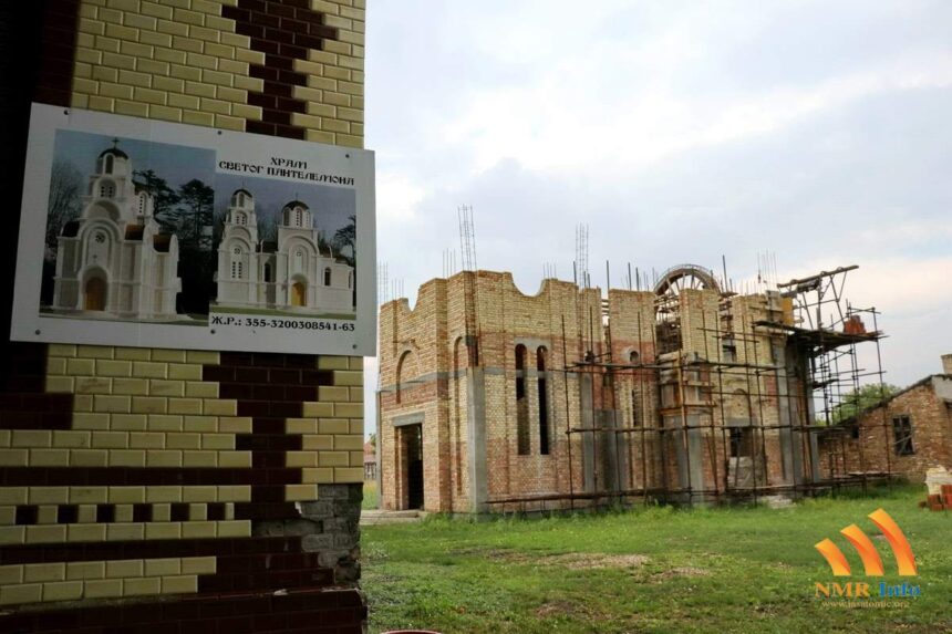 Izgradnja crkve Svetog Pantelejmona u Krajišniku