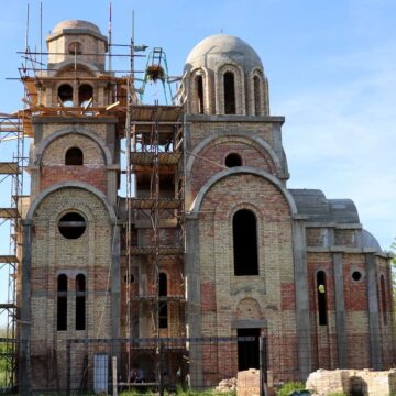 Završeni grubi građevinski radovi na izgradnji crkve u Krajišniku