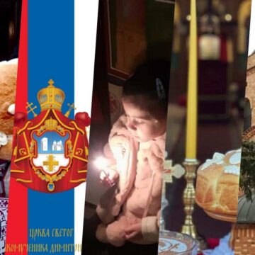 Obaveštenje Crkve Svetog velikomučenika Dimitrija