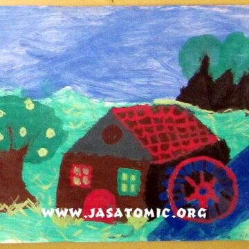 Izložba u holu osnovne škole