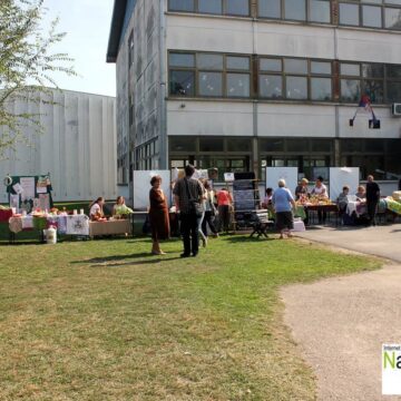 Etno izložba u dvorištu škole