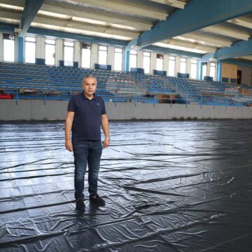 hala_sportova_jasa_tomic_1 Radovi na rekonstrukciji poda u hali sportova u Jaša Tomiću