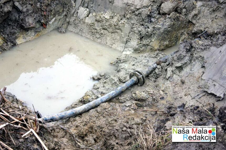 Havarija na vodovodnoj instalaciji