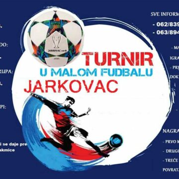 Jarkovčani organizuju turnir u malom fudbalu