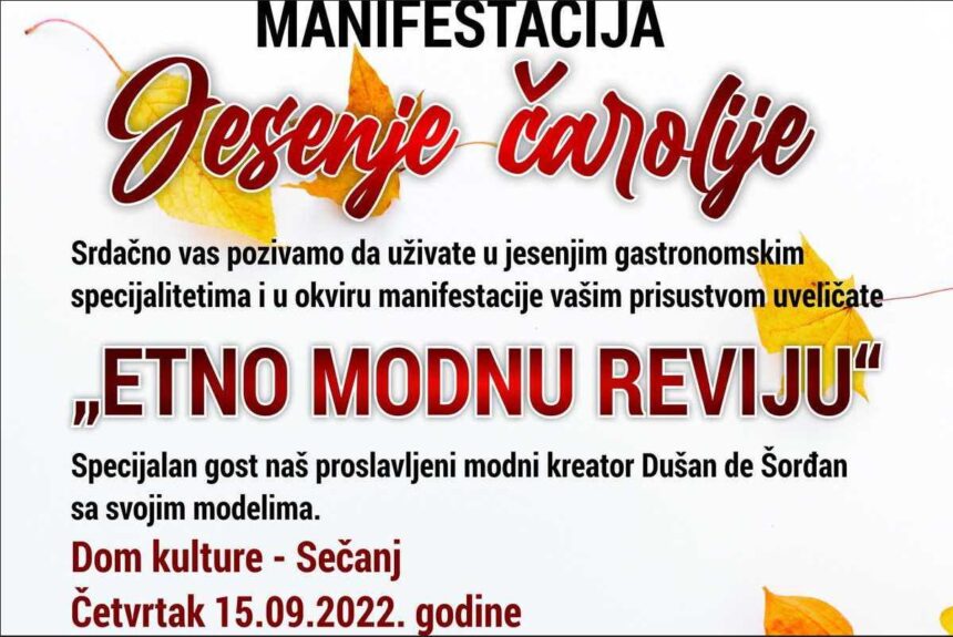 4. Jesenje čarolije u Sečnju