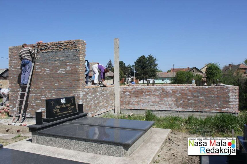 Sečanjci grade kapelu
