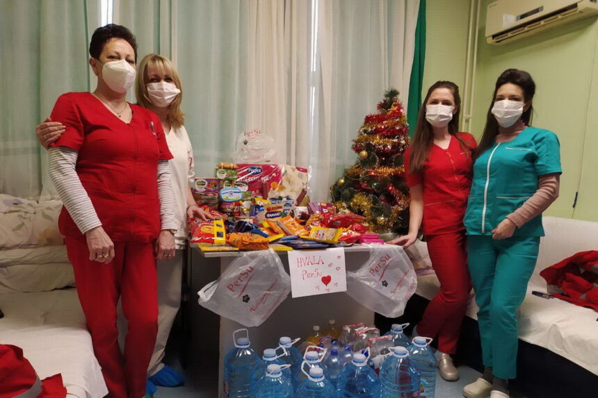 PerSu marketi donirali Kovid ambulanti Doma zdravlja Sečanj