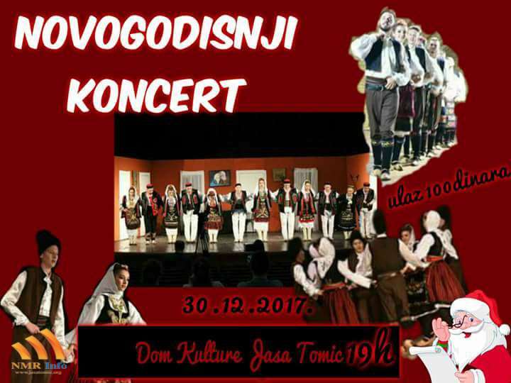 kud Veliki novogodišnji koncert folklora u Jaši Tomiću