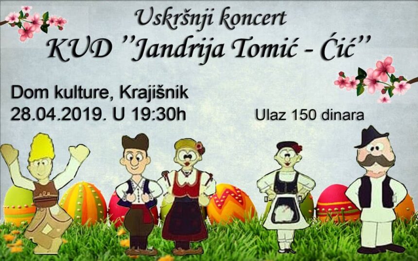 Uskršnji koncert KUD-a “Jandrija Tomić – Ćić”