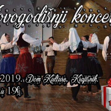 Novogodišnji koncert KUD-a „Jandrija Tomić Ćić“ u Krajišniku