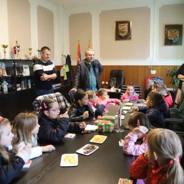 Đaci prvaci kod predsednika Meljanca