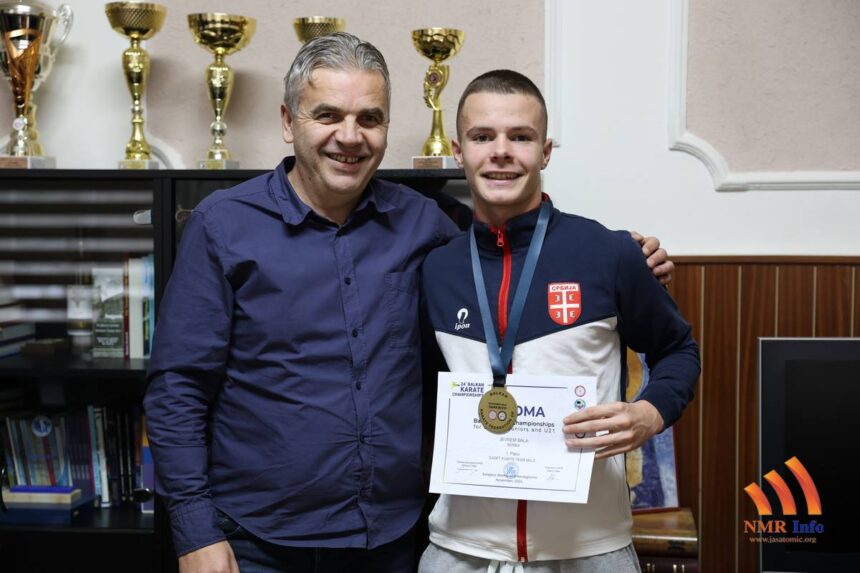 Predsednik Meljanac uručio poklon Bala Jevremu