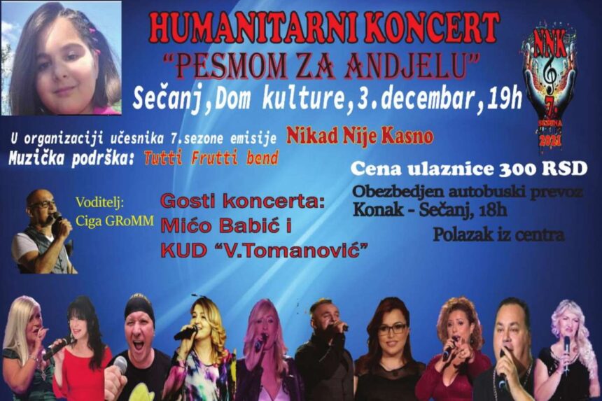 nikad-nije-kasno Humanitarni koncert „PESMOM ZA ANĐELU“