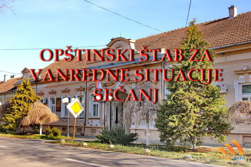 Izveštaj opštinskog štaba za Vanredne situacije opštine Sečanj