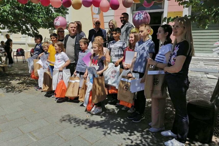 Nagrađeni učenici iz opštine Sečanj na Pesničkoj štafeti