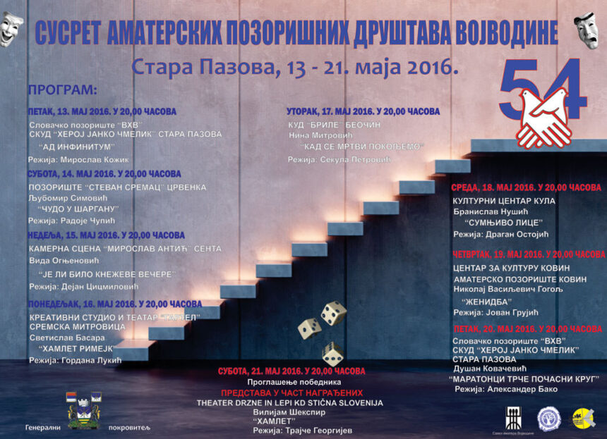 NAJOBLJI POZORIŠNI AMATERI PONOVO NA OKUPU