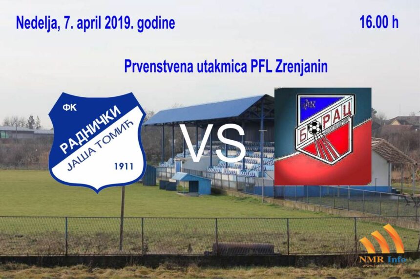 Radnički 1911 dočekuje Borac iz Aleksandrova