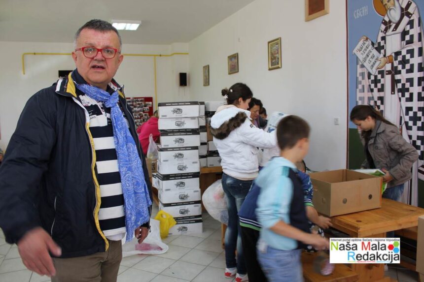 Pomoć krenula iz crkve