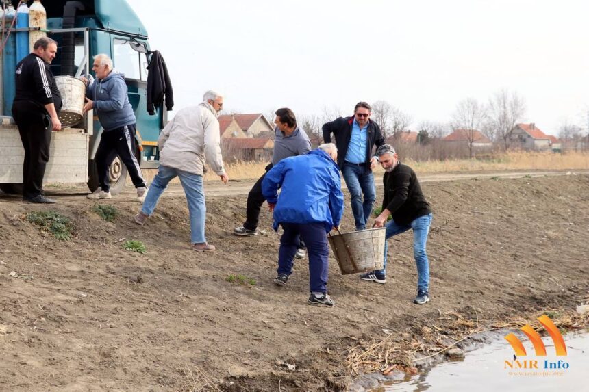 Počelo poribljavanje jezera u Krajišniku