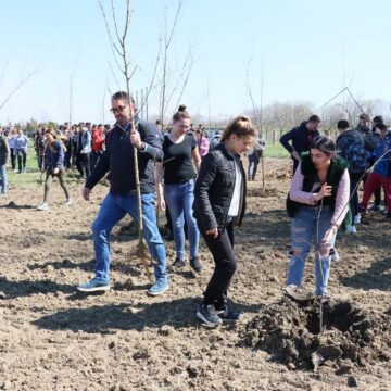 Na Svetski dan šuma srednjoškolci posadili 200 sadnica