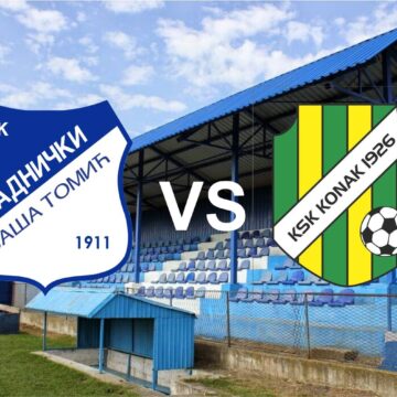 Radnički 1911 igra sutra protiv Konaka