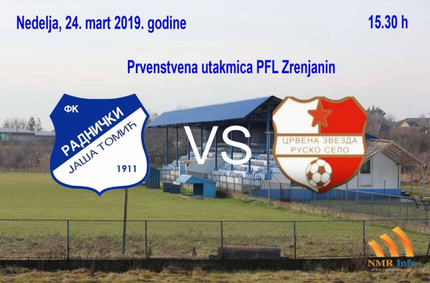 Radnički 1911 dočekuje Crvenu Zvezdu iz Ruskog Sela