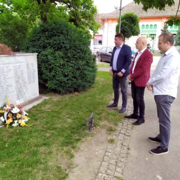 Rađenović odao počast stradalim rodoljubima u Drugom svetskom ratu